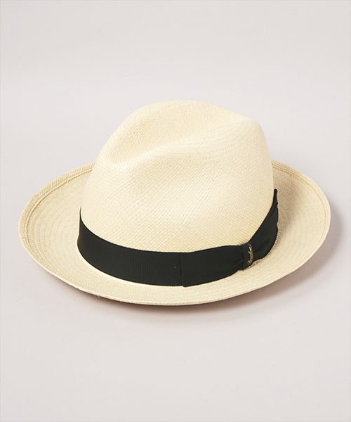 QUITO MIDDLE BRIM 140228 NATURAL x BLACK 57